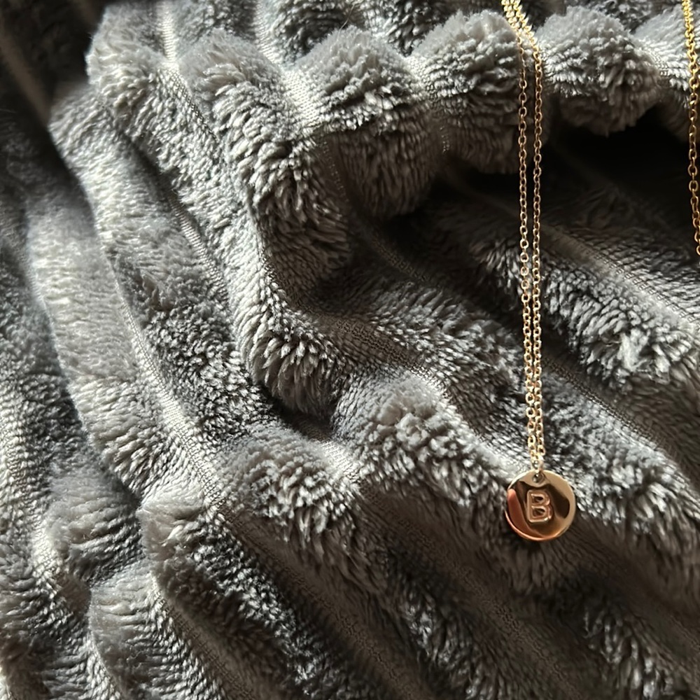 Letter b necklace